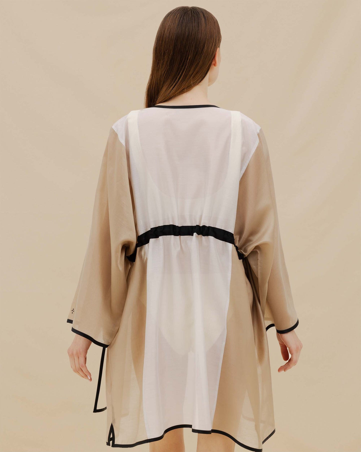 Darya Short Kimono Vanilla