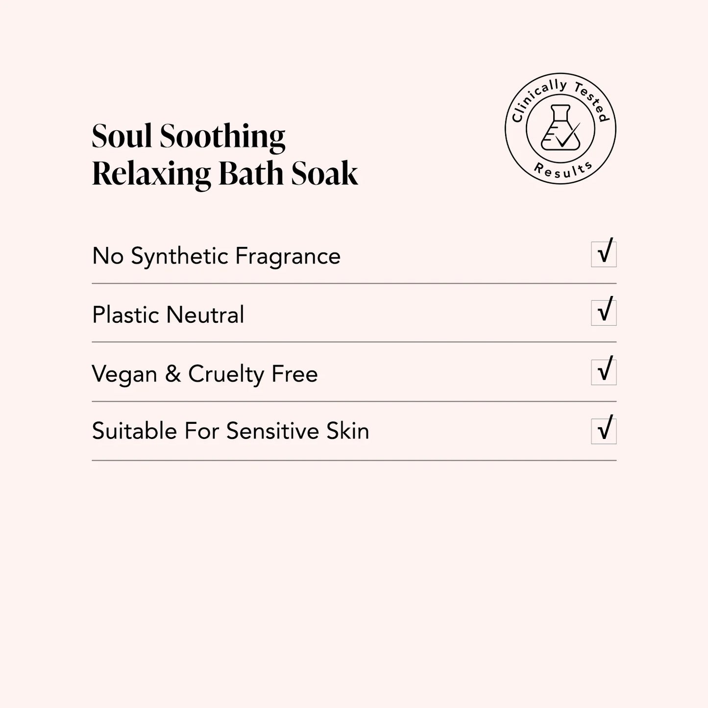 Relaxing Soul Soothing Bath Soak Travel Size