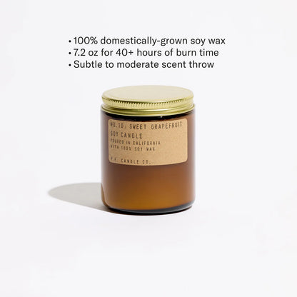 Sweet Grapefruit Soy Candle 283G