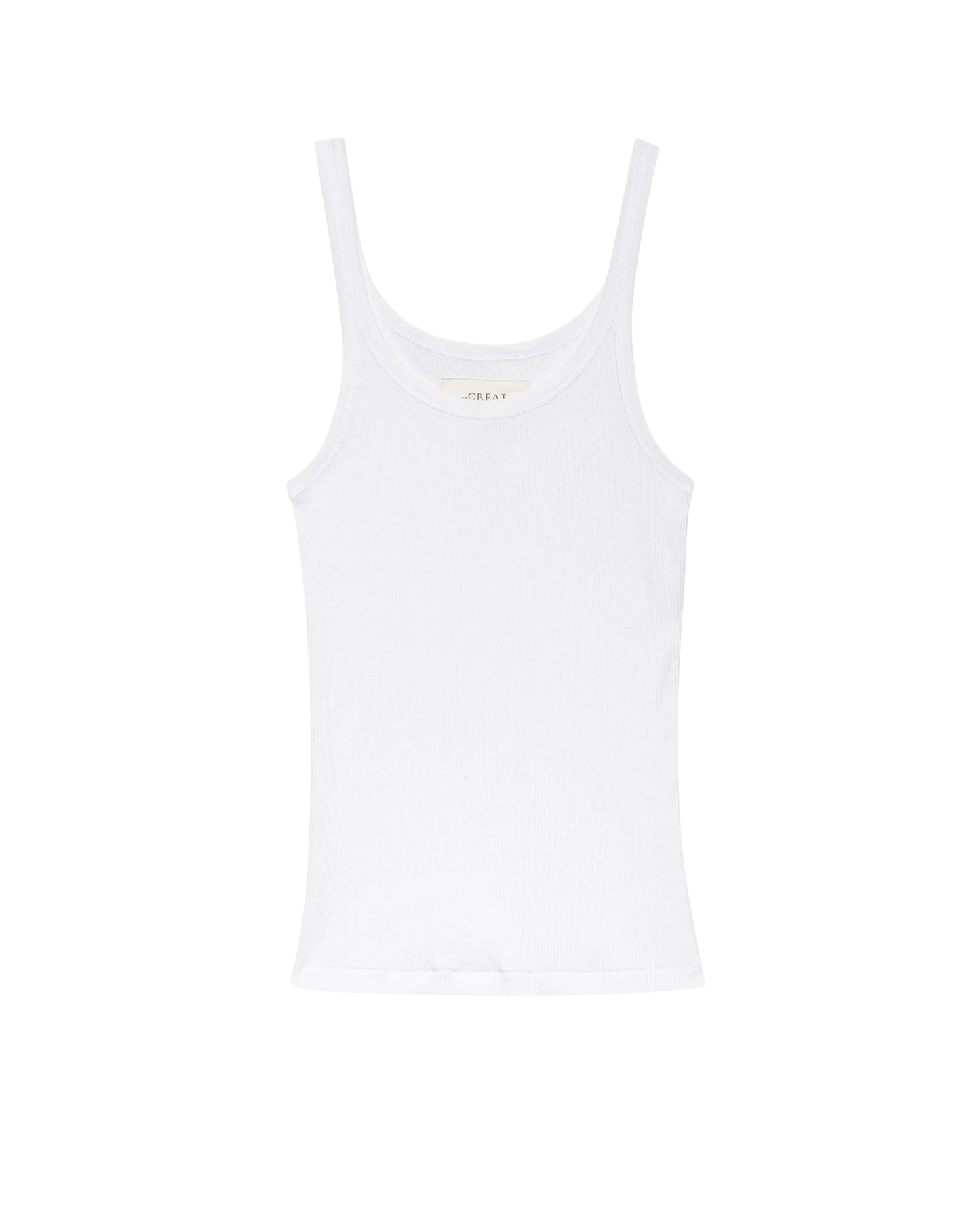 The Baby Rib Tank True White