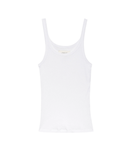 The Baby Rib Tank True White