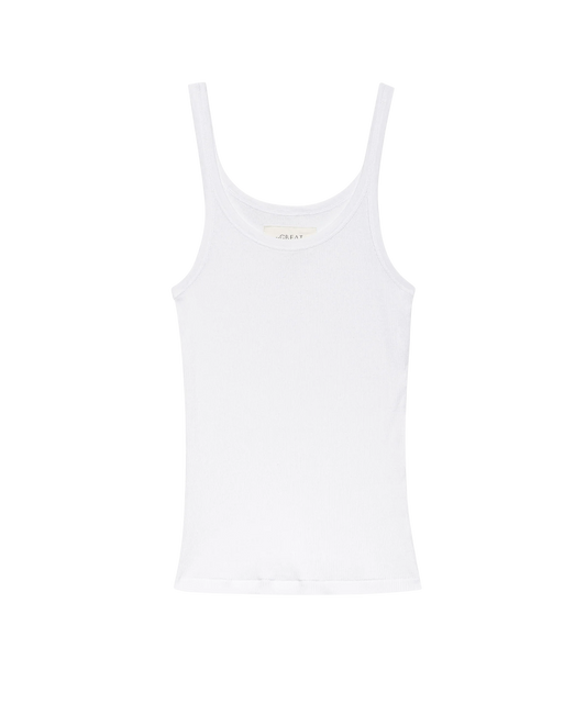 The Baby Rib Tank True White