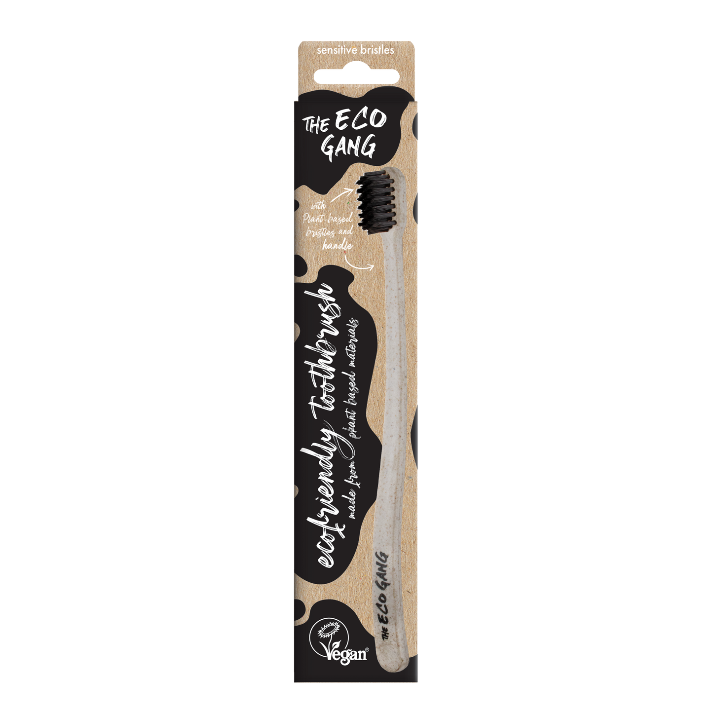 Sensitive Bamboo Toothbrush Charcoal