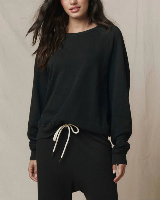 The College Sweatshirt Almost Black