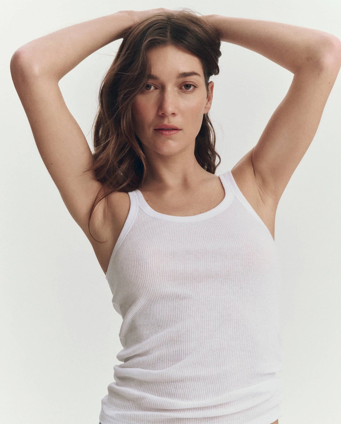 The Baby Rib Tank True White