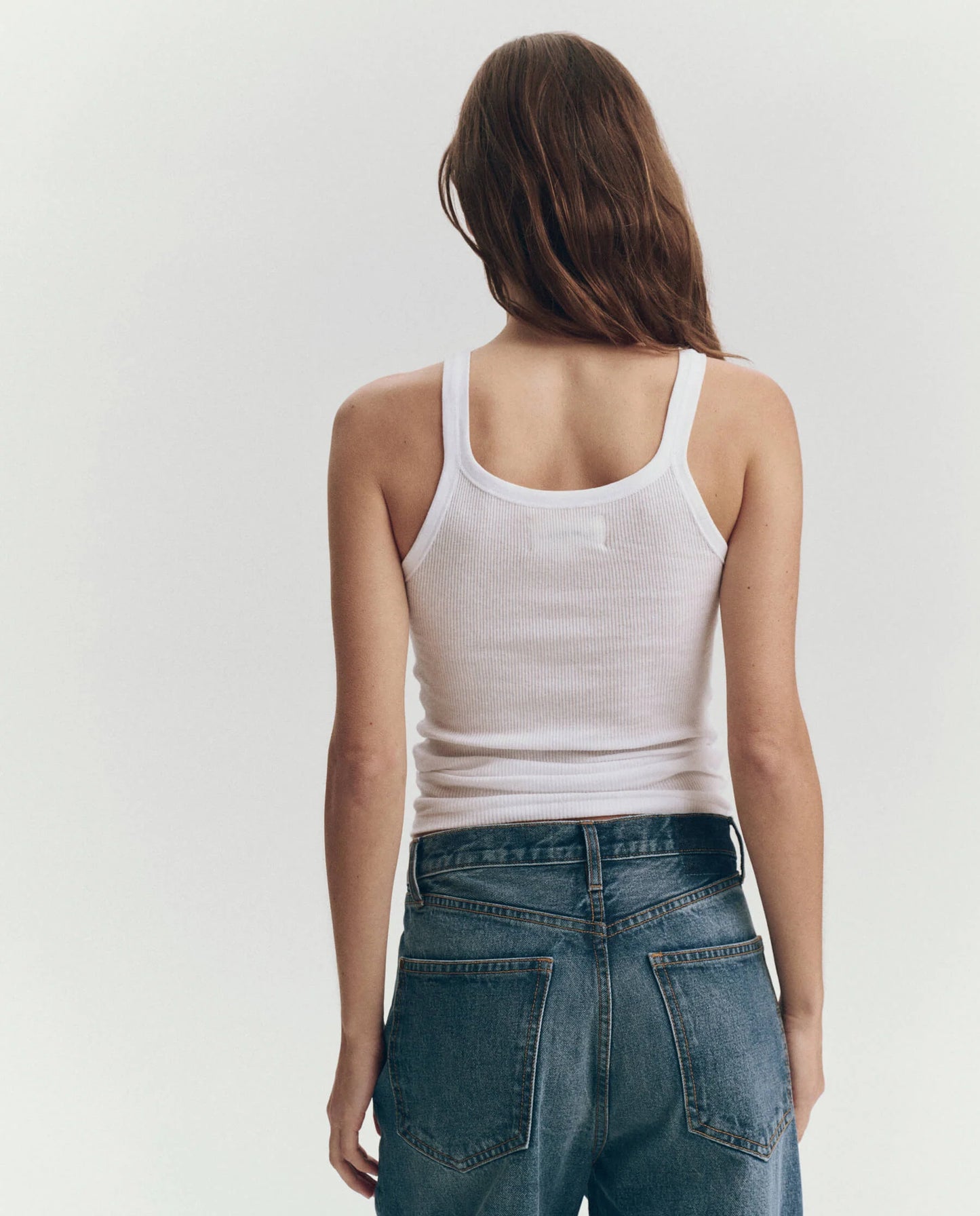 The Baby Rib Tank True White