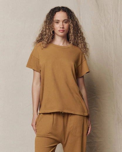The Boxy Crew Tee Cork