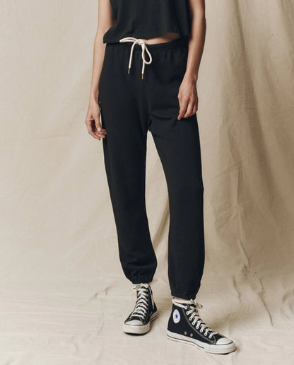The Stadium Sweatpant Almost Black