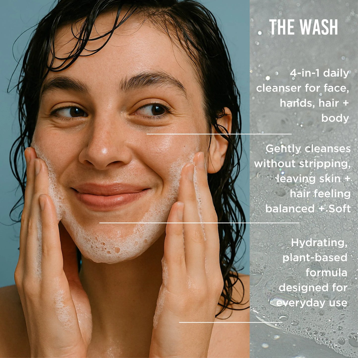 The Wash - For Face, Hands, Body & Hair