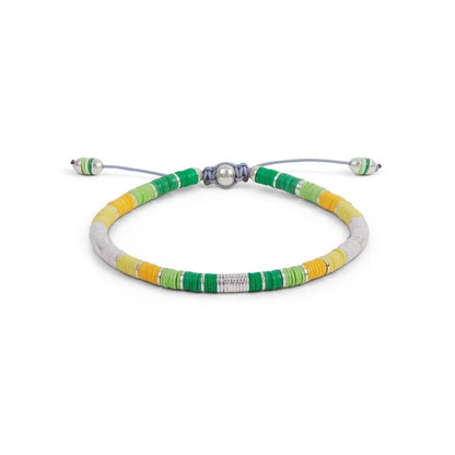 Rizon Beads Bracelet - Green Mix
