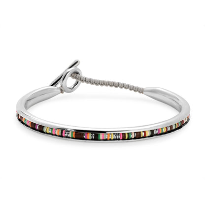 Tunal Round Cuff Brown Pattern