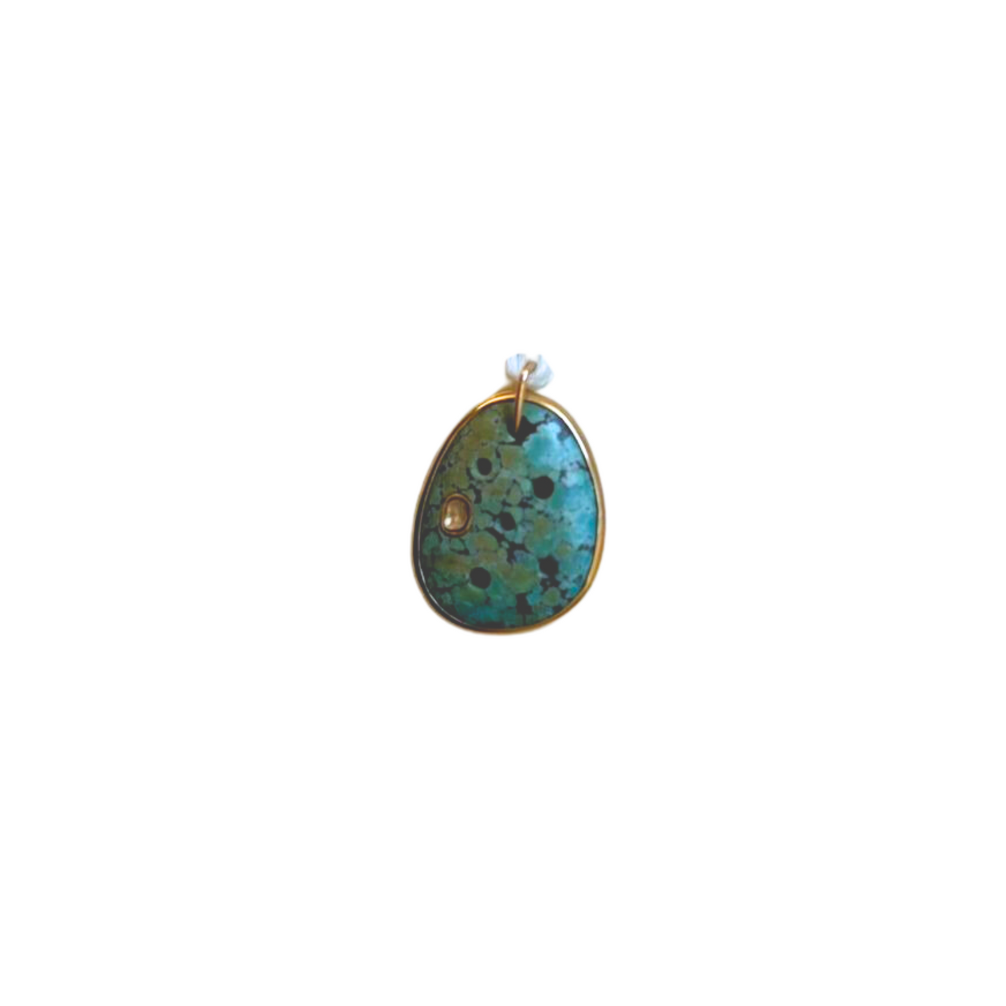 Big Turquoise Pendant