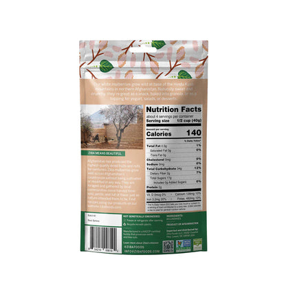 Dried White Mulberries 150g
