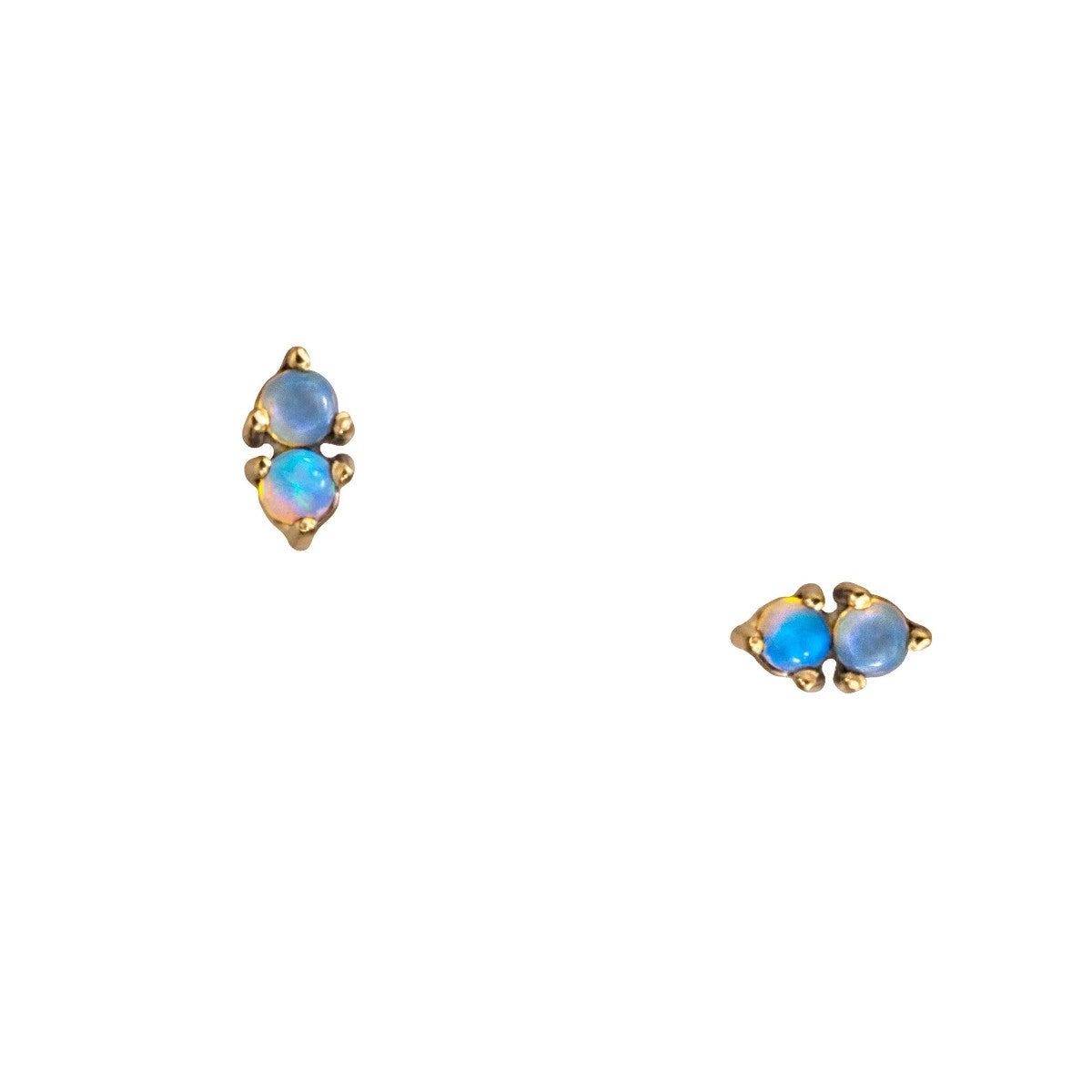 Opal Two-Step Single Earring