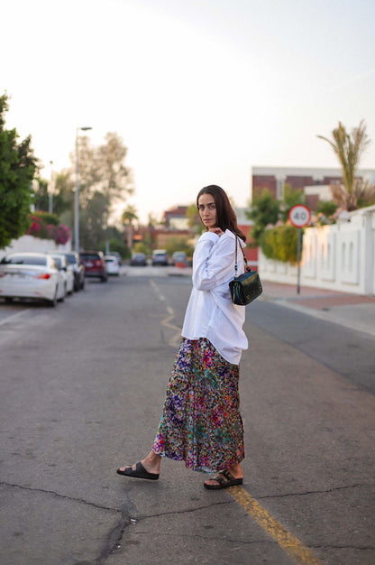 Wide Skirt Pants