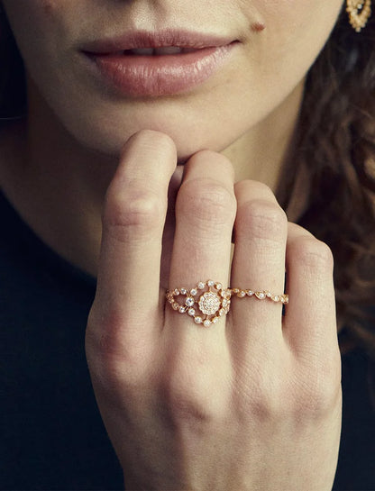 Whisper Black Gold and Diamond Ring