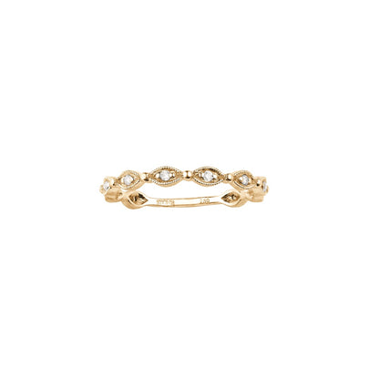 Yasmine Yellow Gold Ring