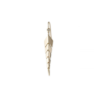 Fishtail Single Earring