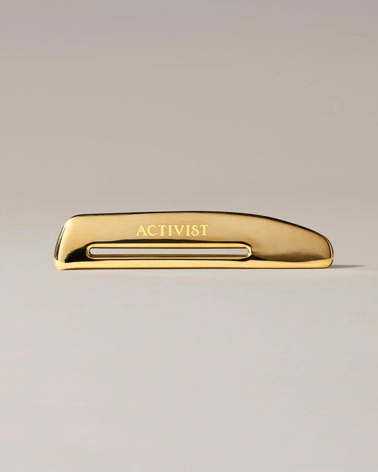 Brass Tube Press & Gua Sha