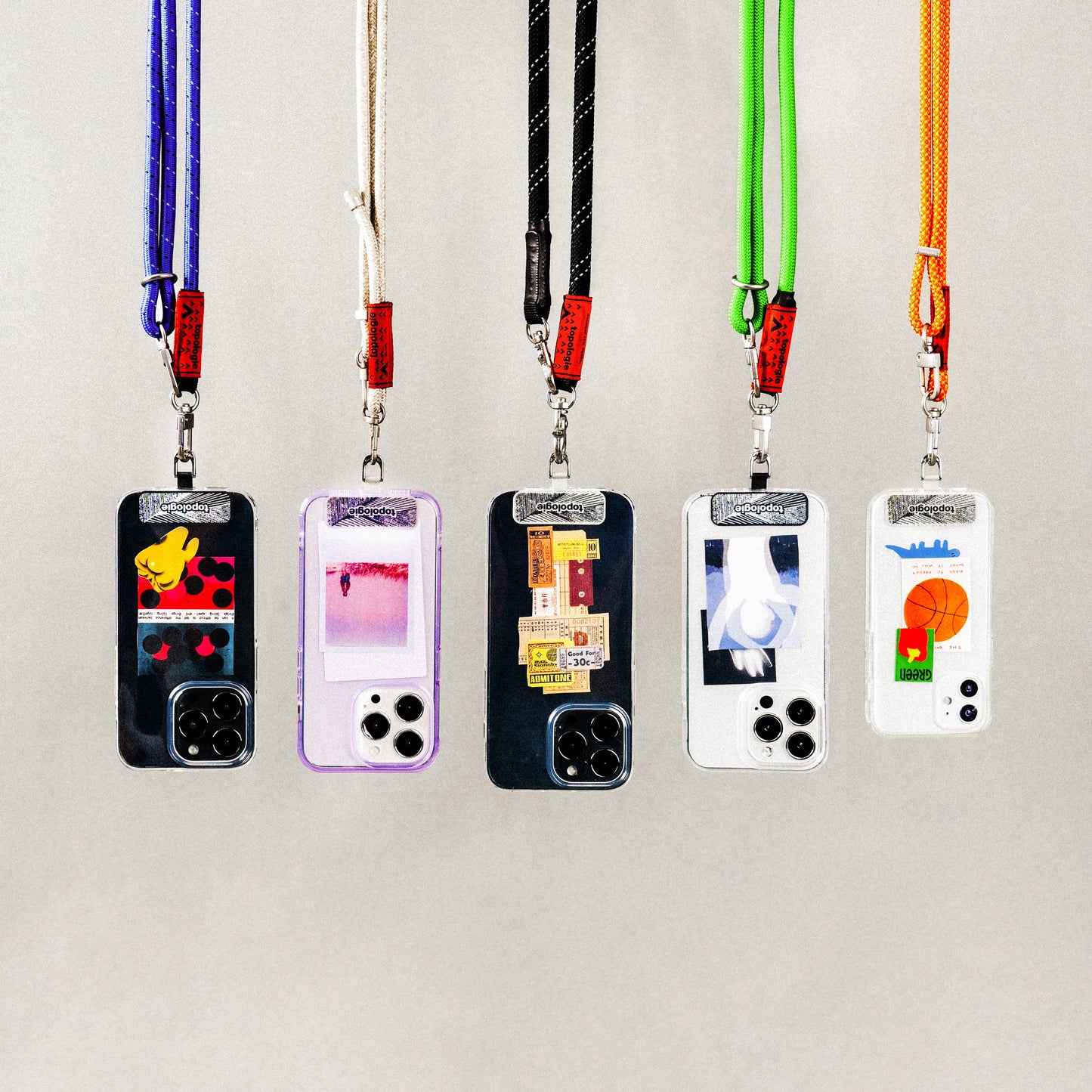 Phone Strap Adapter Grey