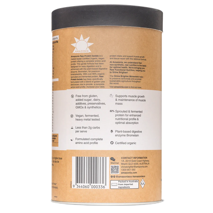 Raw Protein Isolate Natural 1kg