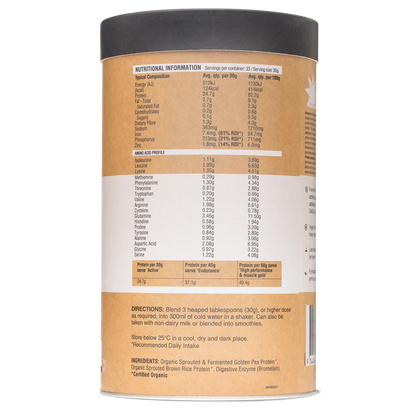 Raw Protein Isolate Natural 1kg