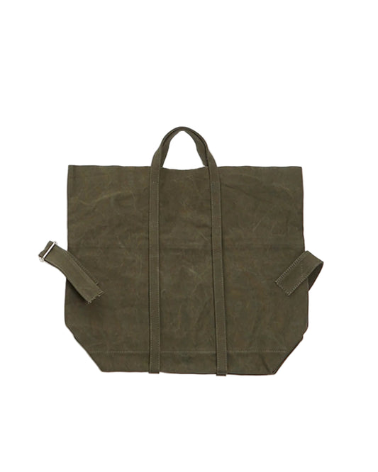 2-Way Messenger Bag Medium Khaki