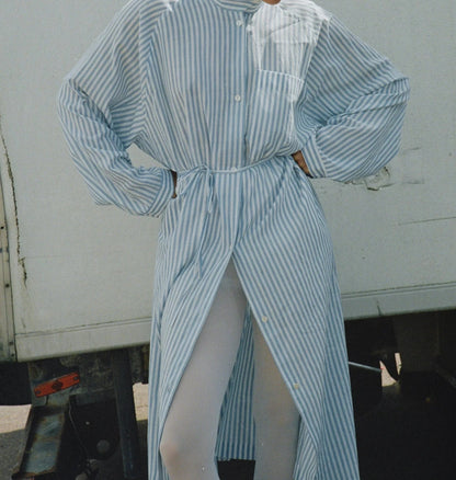 Joan Stripe Shirt Dress