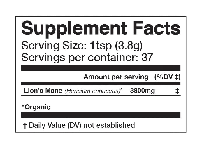 Lions Mane Cognitive | Brain Super-Tonic