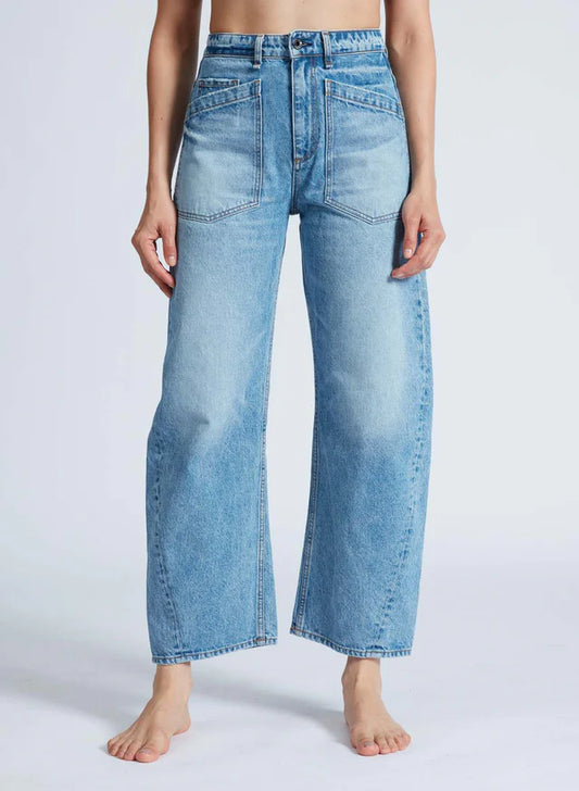 Twisted Barrel Jeans