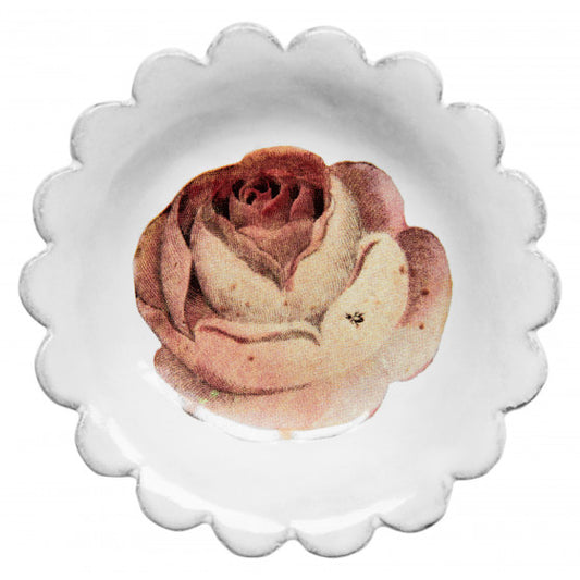 Small Rose and Insect Dish