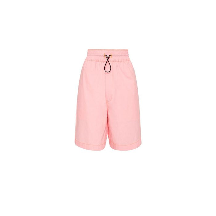 Athletic poplin short