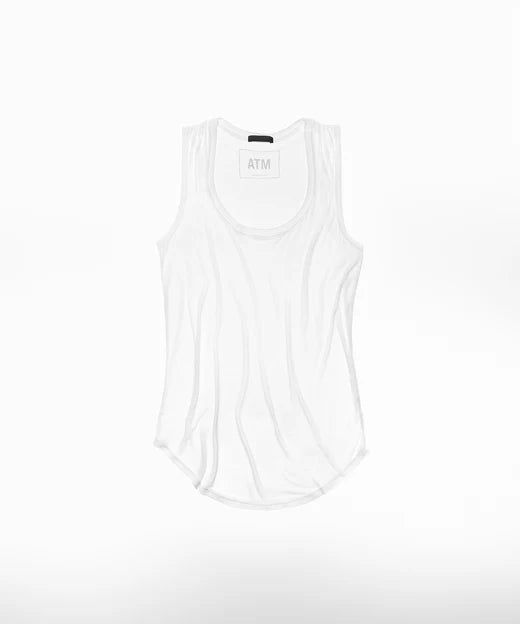 Modal Sweetheart Tank - White