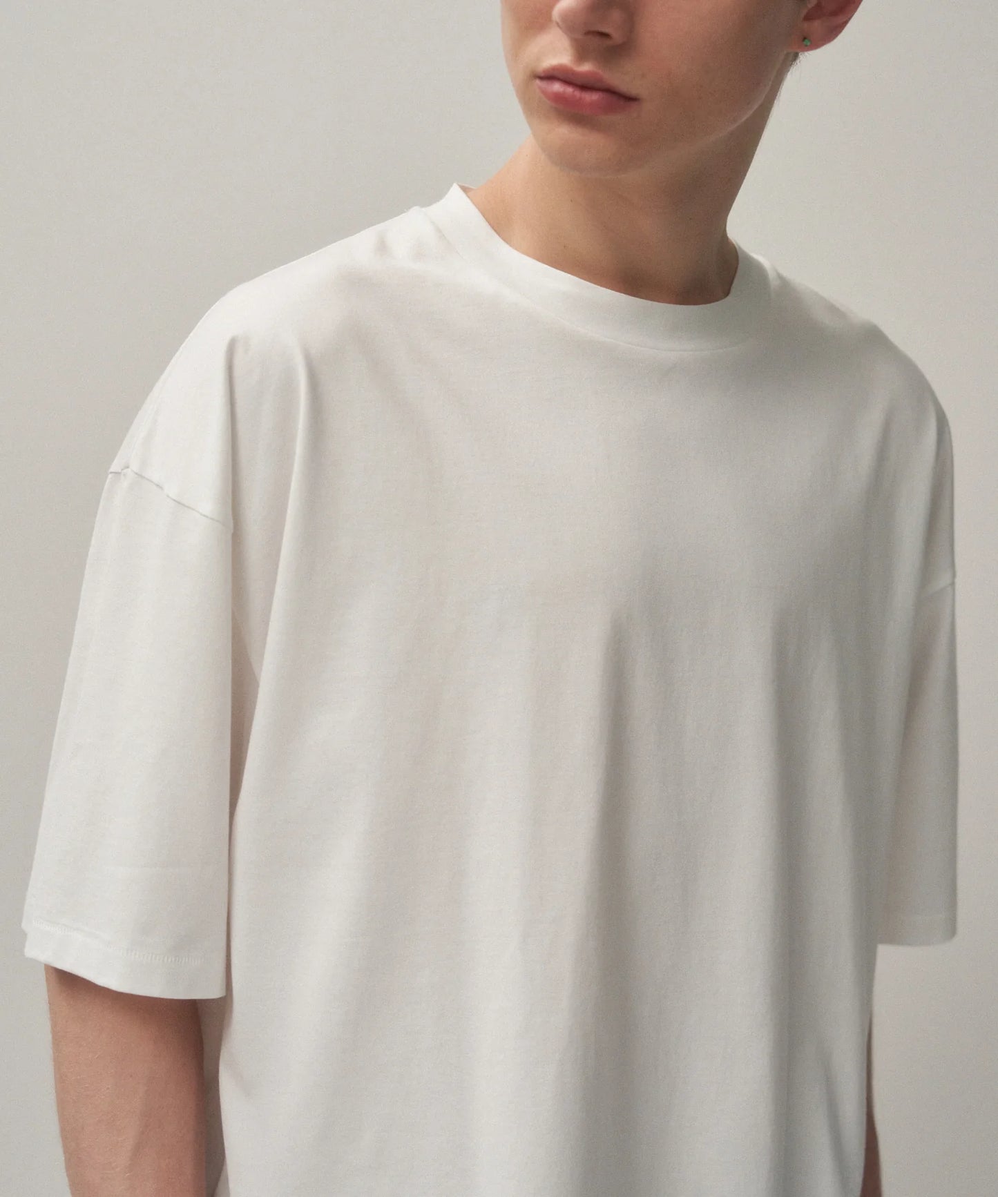 Oversized Tee Warm White