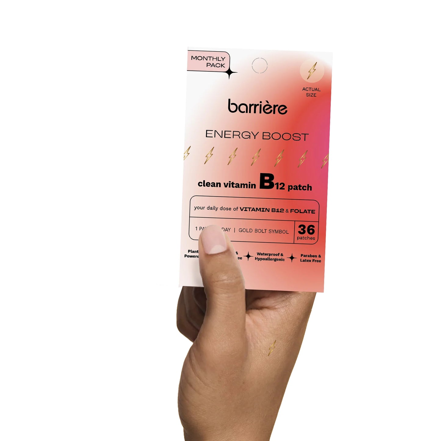 Vitamin B12 Patch Gold Bolt