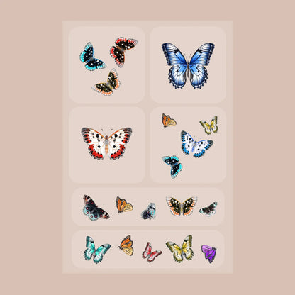 Brains & Beauty Patch Butterflies
