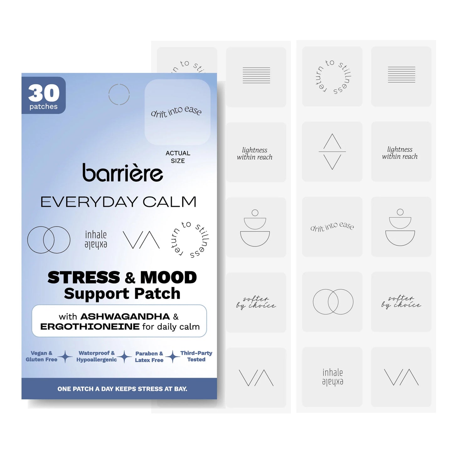 Everyday Calm Patch Mindful Symbols