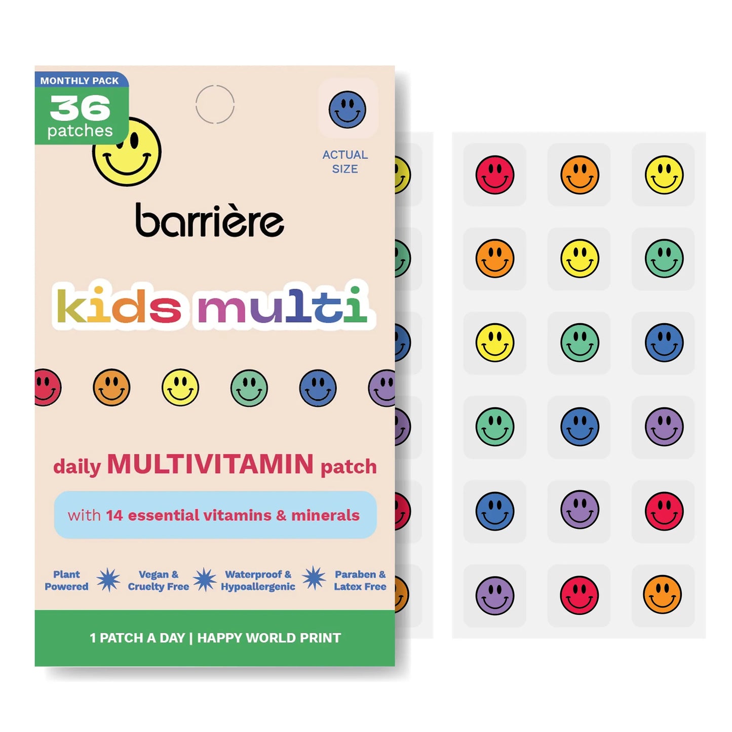 Kids Multivitamin Patch Happy World