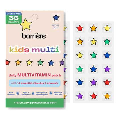 Kids Multivitamin Patch Rainbow World