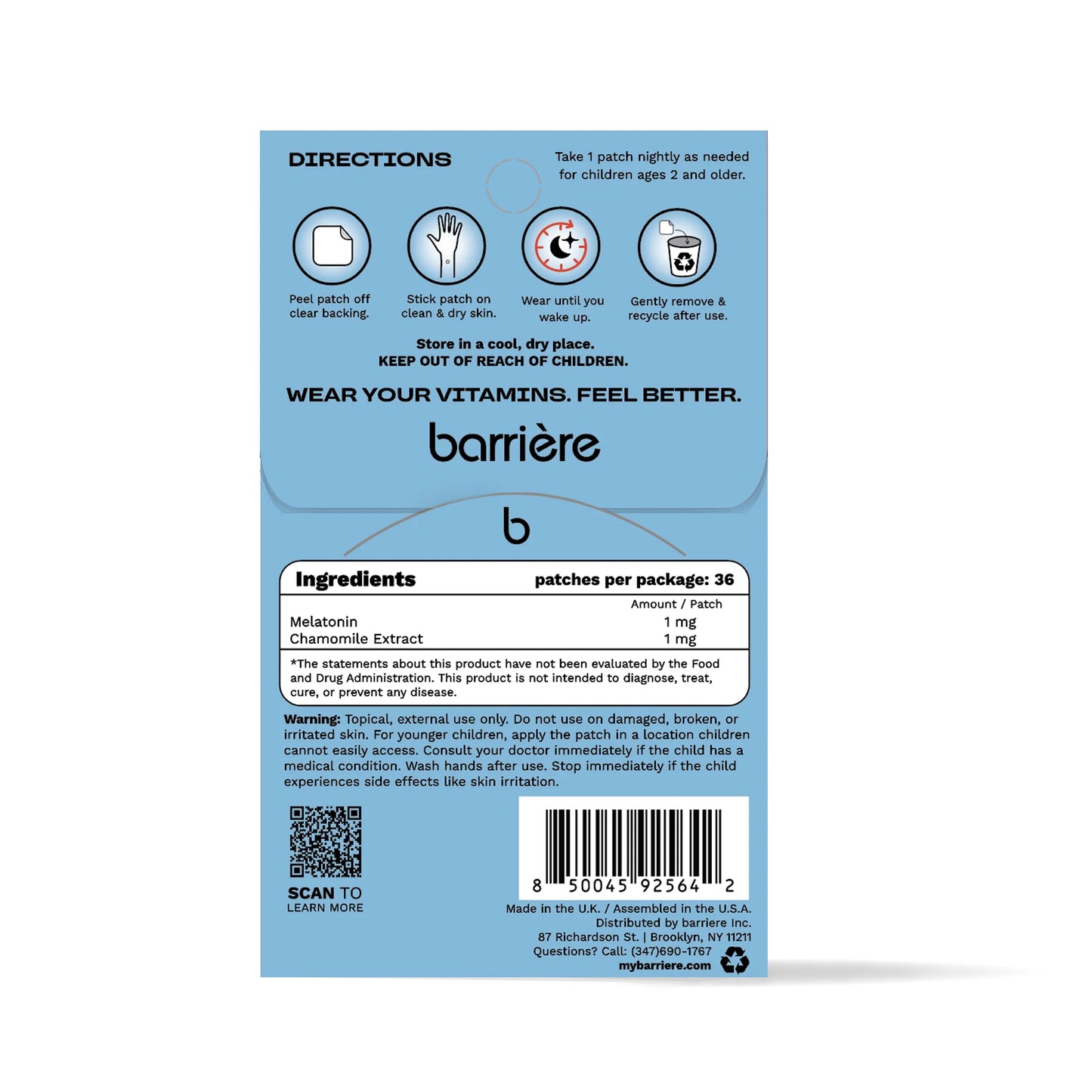 Kids Sleep Patch Magic Print