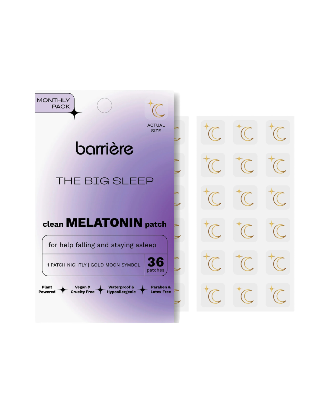 The Big Sleep Melatonin Patch Moon