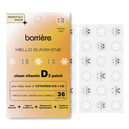 Vitamin D Patch Snowflake