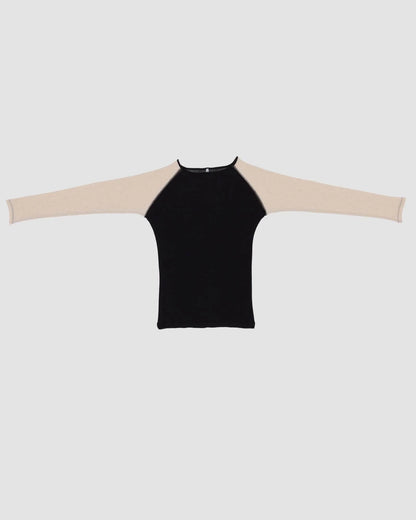 Gene Longsleeve Shirt Off white/Black