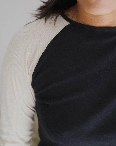 Gene Longsleeve Shirt Off white/Black