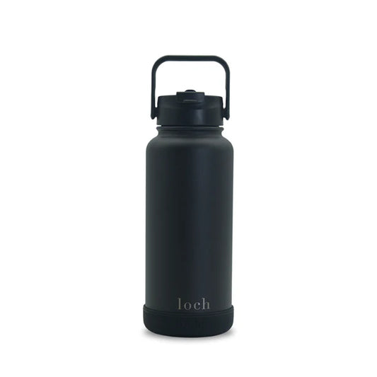 Black Monochrome Bottle 900ml (32 Oz)