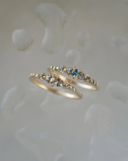 Cyndra Green Sapphire Ring