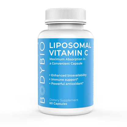 BodyBio Liposomal Vitamin C - 60 Capsules