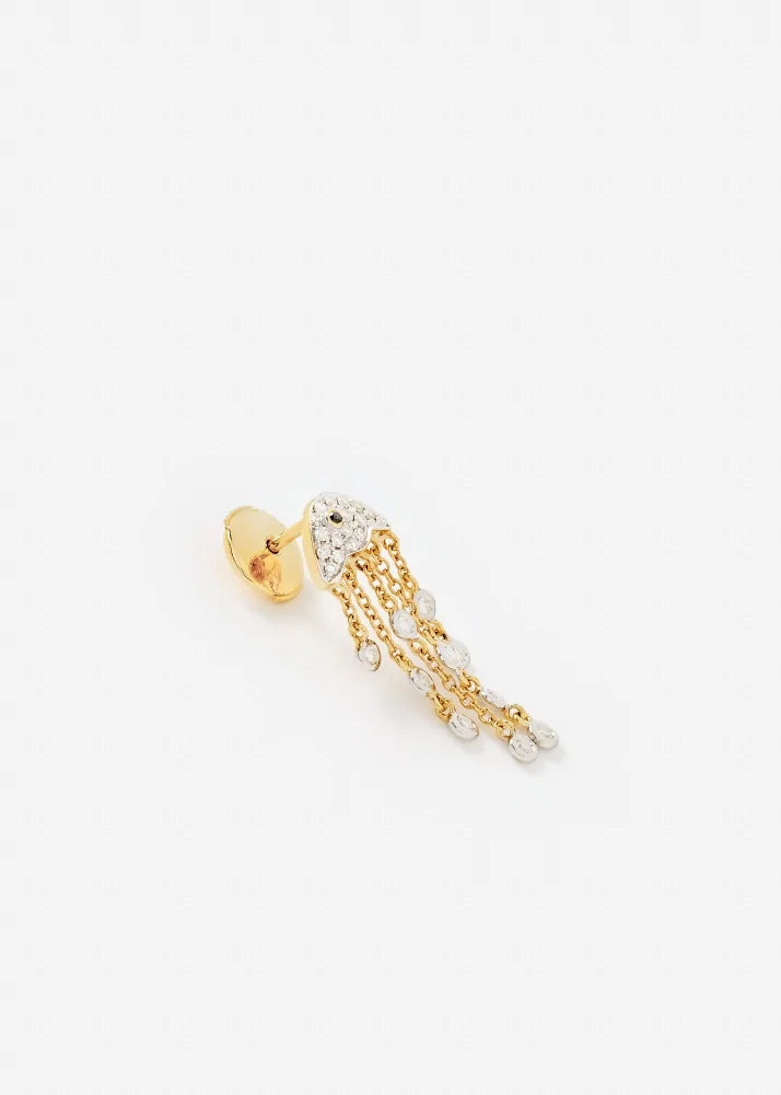 Jellyfish Diamond Earring