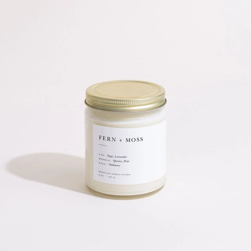 Fern Moss Jar Candle