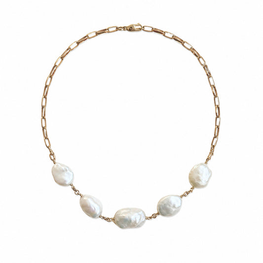 5 Pearl Necklace